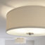 Chantey Linen Flush Mount-1745355119