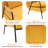 Modern Accent Recliner with Ottoman, Linen Fabric Armchair with Adjustable Backrest and Pillow-1778024599