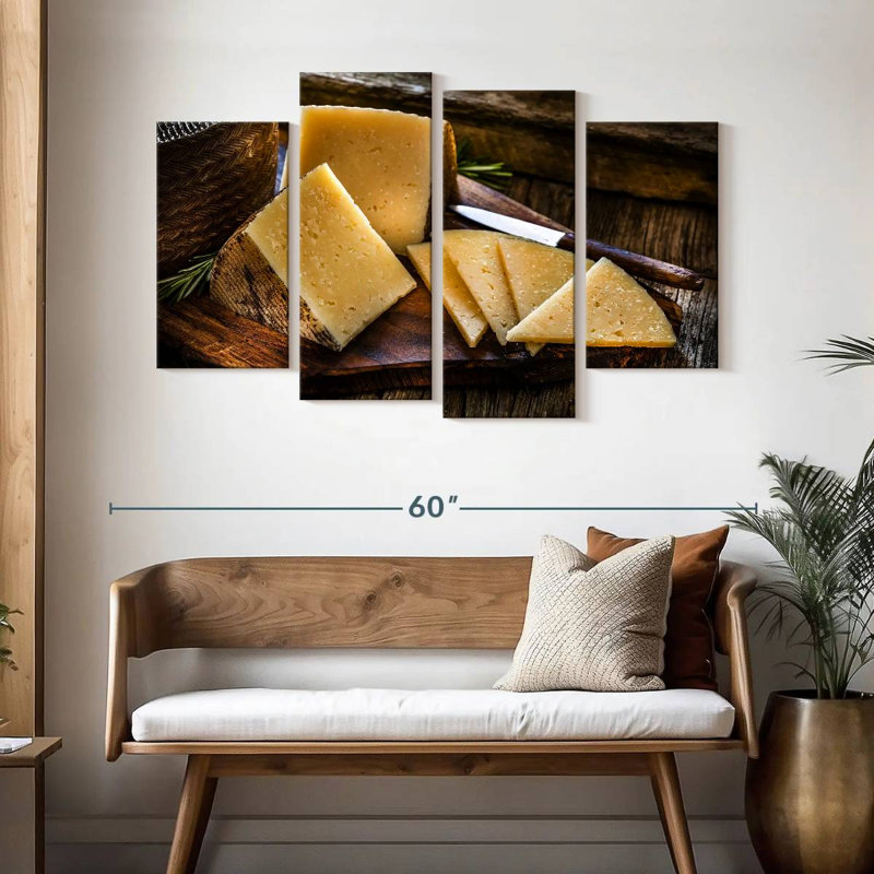 Yarlin Manchego Cheese, 32" H x 52" W