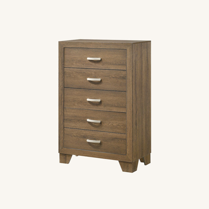 Commode à finition chêne Miquell