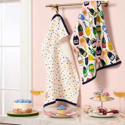 KSNY SPARKLING CELEBRATION & CONFETTI Linen Set