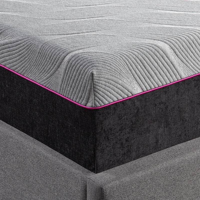 Queen Bed 4-Layer Memory Foam Mattress With Adjustable Base 11 Inch Flex Head Base,