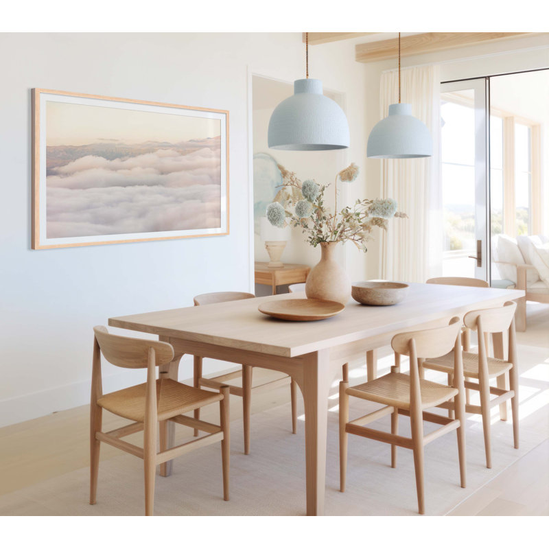 Heavenly 2 par Carly Tabak - Photographie de cadre, L 25 po x H 18 po, Bois naturel