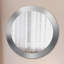 Huldar Glass Flat Wall Mirror