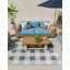 Tapis intérieur / extérieur bleu Borland-33206198