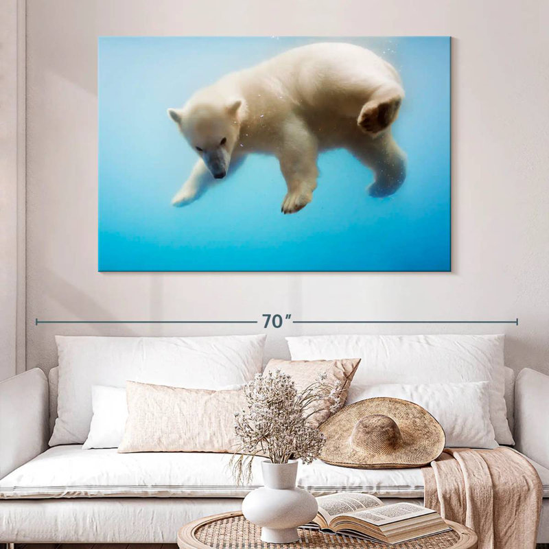 Brampt Swimming Polar Bear