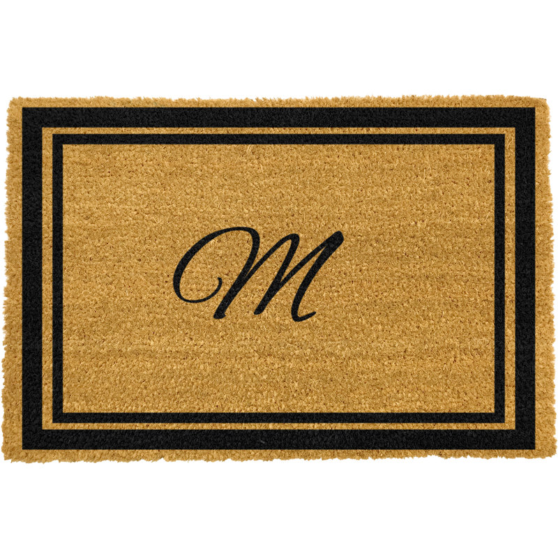 Branscum Non-Slip Outdoor Doormat, M