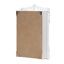 Étagère murale décorative en bois blanc Gilmanton