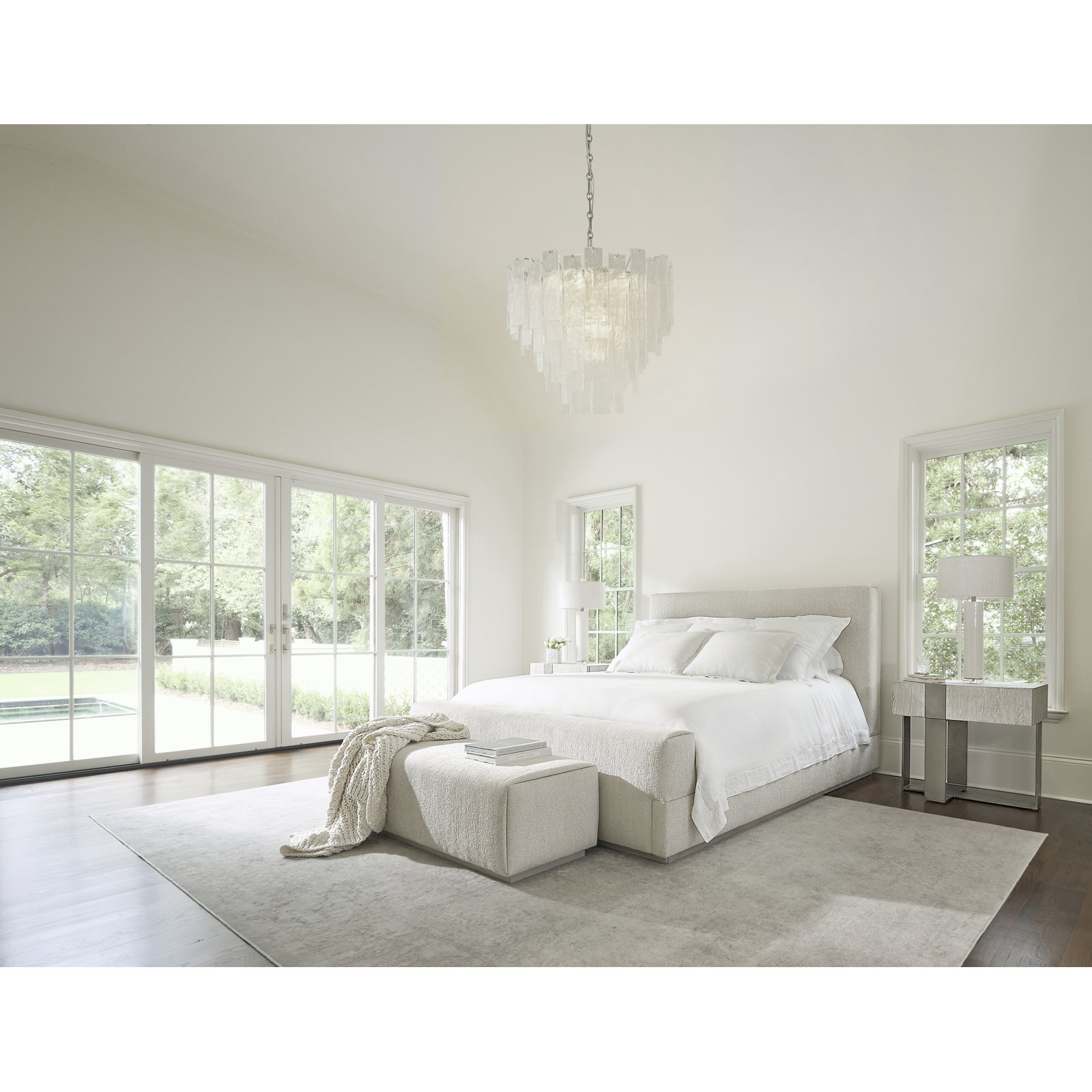 Tempo Upholstered Panel Bed