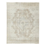 Distressed One-of-a-Kind 9'6X12'0 Hand Knotted Area Rug