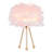 Marjorie 14.5" Tripod Feather Table Lamp-964245556