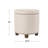 Mayen 19" Wide Round Storage Ottoman-426213556