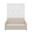 Grand lit escamotable mural avec coussin-2056154104