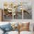 Toile naturelle avec cadre flottant