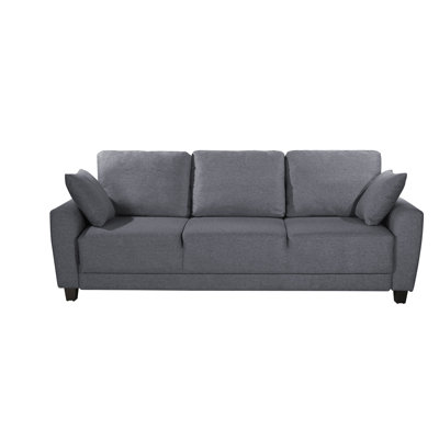 Sealy TruFit Klein Queen Dropback Sofa Sleeper Bed Convertible with Additional Storage 