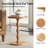 Moise Modern Solid End Table with Simple Assembly-1642253294
