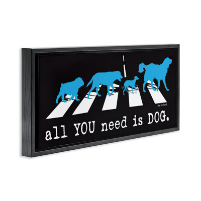 Art mural sur toile «Need Dog Music» par Dog Is Good