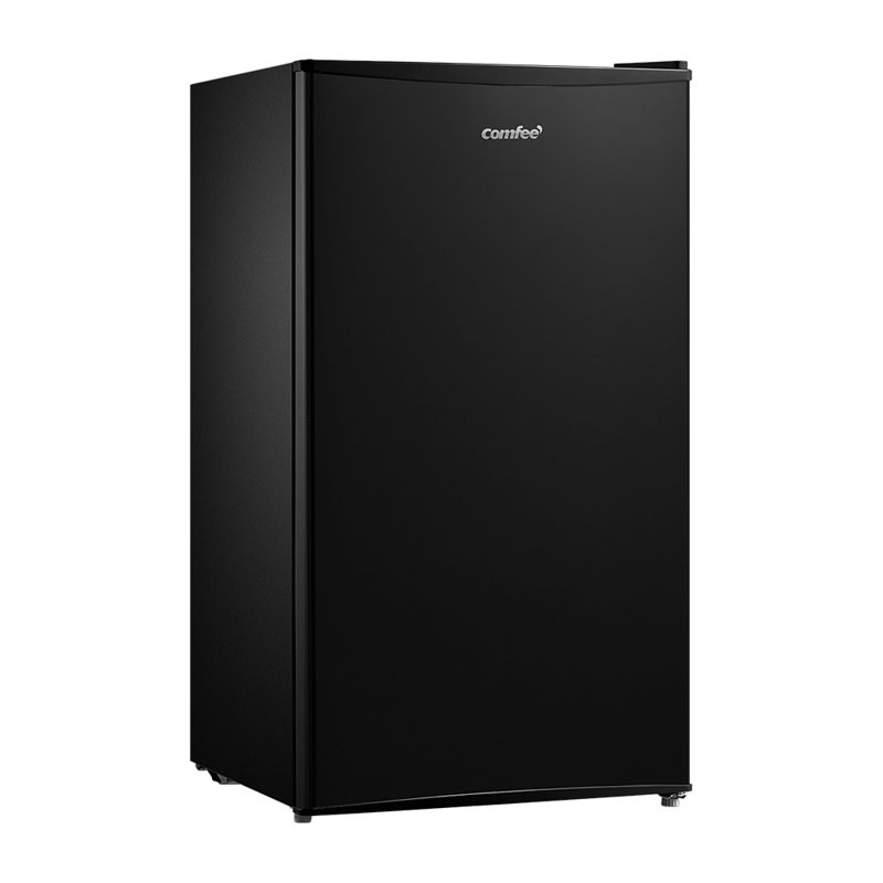 Living And Home 0.09m³ L Mini Fridge with Freezer, Black