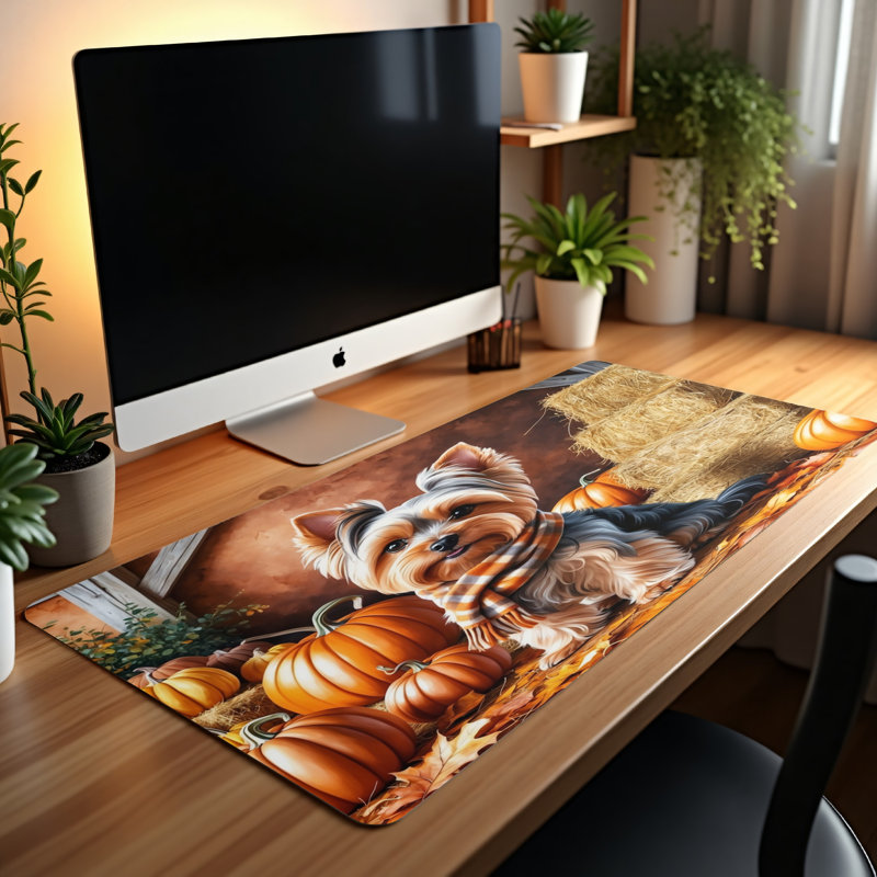 Polyester Desk Pad, 31.5x15.5