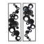 Handmade Glam Abstract Wall Decor on Metal