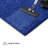 Modern Plush Pet and Kids Friendly Solid Color Neon Blue Area Rugs, Stain & Fade Resistance, Perfect for Living Room, Dining Room, Bedroom, Playroom and Kidsroom, Event, Wedding, Amberlie Rug-37332096