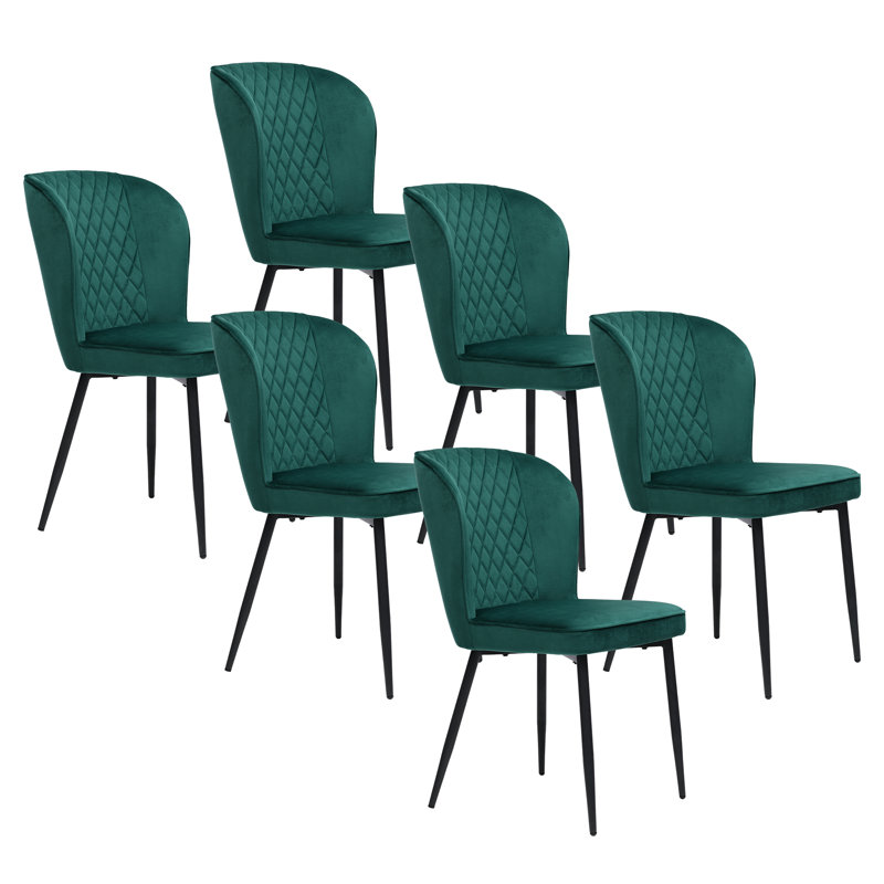 Angelastro 49cm H Velvet Upholstered Side Chair