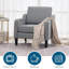 Fauteuil de 29,9 po de largeur Amaryia-970603604