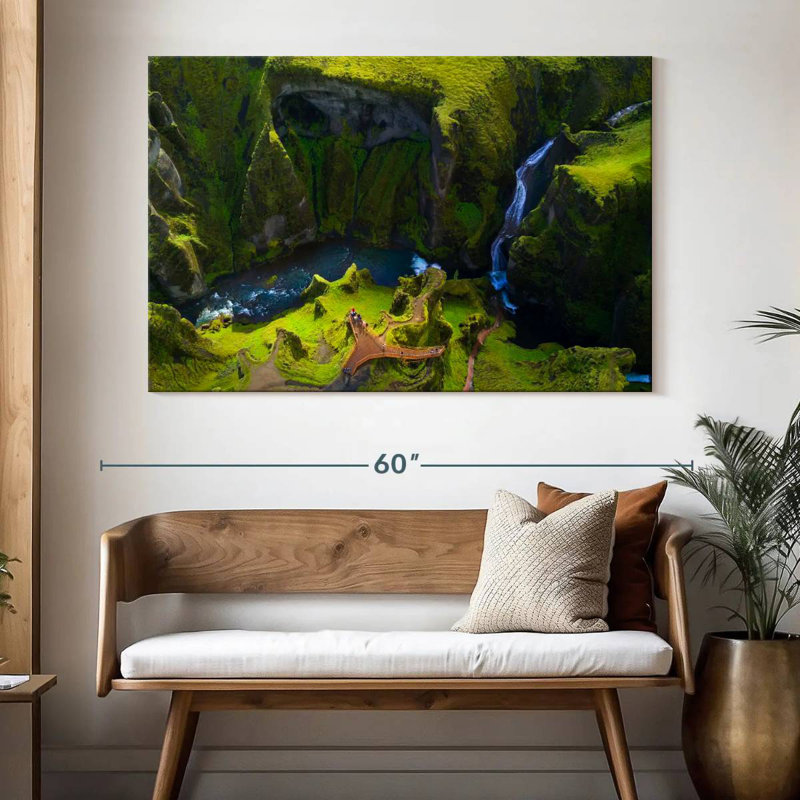 Alvord Fjadrargljufur Canyon, H 34 po x l 51 po