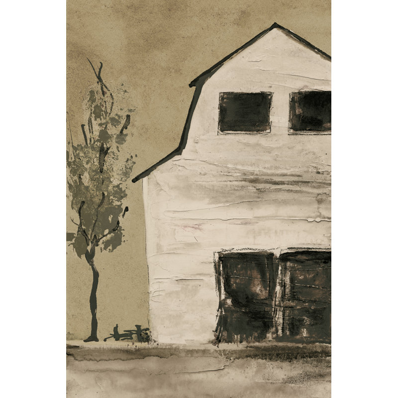 Letanya Brown Barn IV, H 18 po x l 12 po