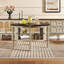 Table basse ronde avec rangement-454636323