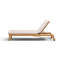 Haven Outdoor Teak Chaise Lounge-71550160