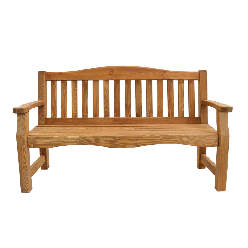 Solid Wood Outdoor Bench