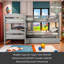 Lit simple en L avec lit gigogne-1951179367