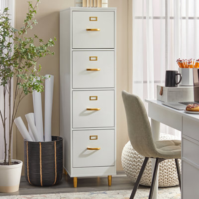 Holyoke 15'' Wide 4 -Drawer File Cabinet