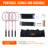 VEVOR Mesh Badminton with Carrying Case