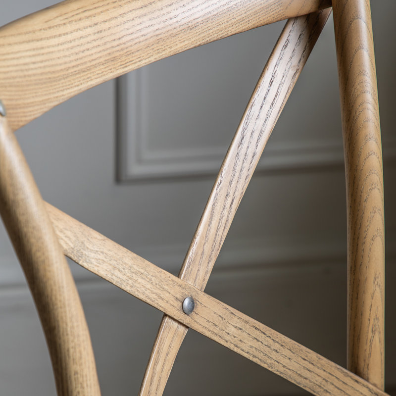 Grigor Upholstered Dining Chair, Brown, Brown