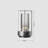 Rechargeable Cordless LED Table Lamp With 3-Color Dimming, Portable Metal Lamp For Indoor And Outdoor Use