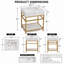 Meuble-lavabo en marbre de Carrare de 61 cm avec lavabo, console en acier inoxydable et tablette de rangement en verre-104733353