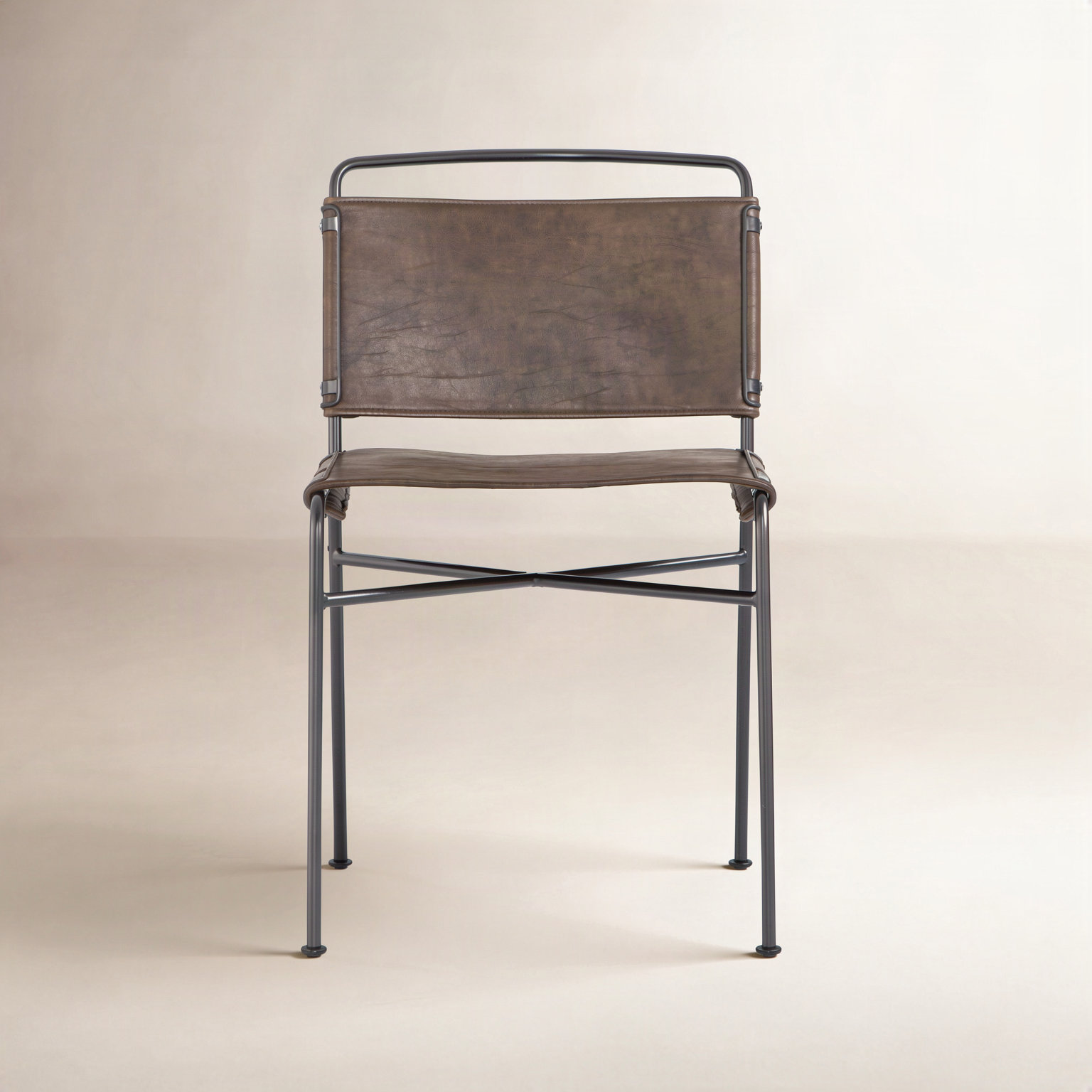 Loralee Dining Chair, Distressed Brown