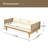3 SEATER DAYBED WITH RATTAN ARMS-318321076