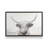 Playful Highland Cow Canvas Print-390586317-390586352