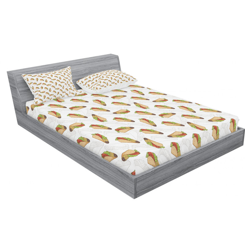 Microfiber Sheet Set, Full Sheet Set + Fitted Sheet + 2 Pillowcases