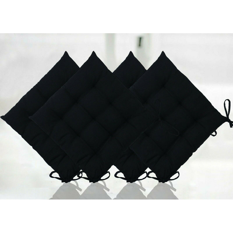 Garden Seat Cushion, Black