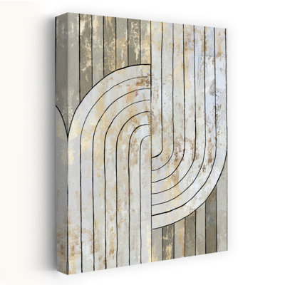Art Deco Geo II Abstract Geometric Minimalist Art