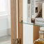 Lighted Glass Curio Cabinet With Adjustable Shelves-1467737481-1470849020