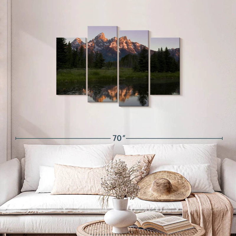 Alvord reflet de Grand Teton