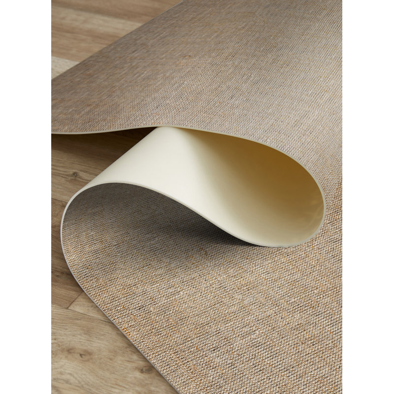 Casau Beige Easy to Clean Kitchen Mat, Rectangle 2' x 4' 