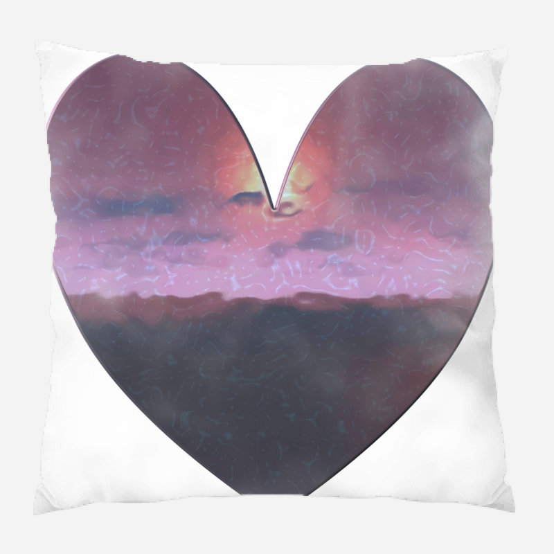 Microsuede Reversible Throw Pillow