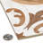 Istanelle Clarice Brown 8-in. Encaustic Matte Porcelain Wall & Floor Tile