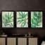 Parchment Palms I - Toile tendue avec châssis sur mesure - 3 pièces-2004969419-2004969417